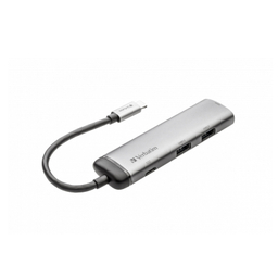 USB هاب چند پورت ورباتیم مدل 49140