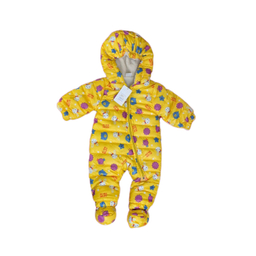 کاپشن سرهمی نوزاد کد 949 رنگ زرد