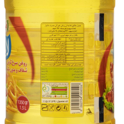 روغن سرخ کردنی لایت طبیعت حجم 1500 میلی لیتر