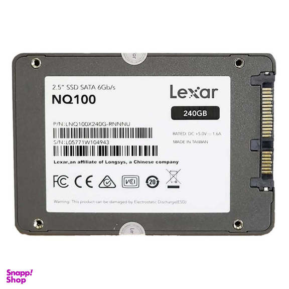 حافظه SSD اینترنال لکسار مدل NQ100