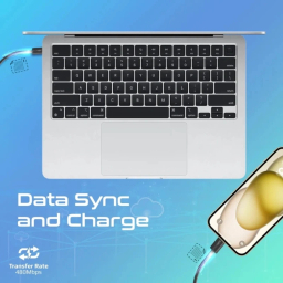 کابل شارژ سریع Type-C به Lightning پرومیت مدل ECOLINE-CI120 طول 1.2 متر