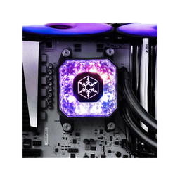 خنک کننده پردازنده مایع سیلوراستون مدل SST-IG240P-ARGB IceGem 240P