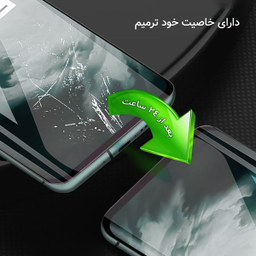 محافظ صفحه نمایش شفاف راک اسپیس مدل HyGEL مناسب برای گوشی موبایل سامسونگ Galaxy A55