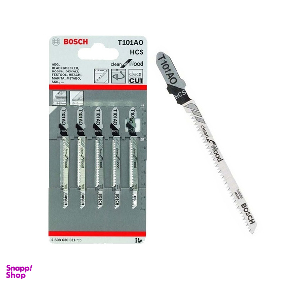 تیغه اره عمود بر بوش مدل T101AO-2608630031 بسته 5 عددی