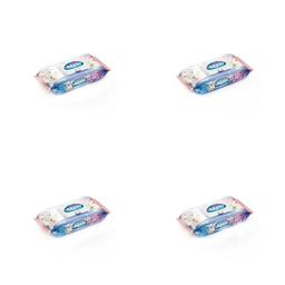 دستمال مرطوب کودک آدونیس مدل بیبی مجموعه 4 عددی