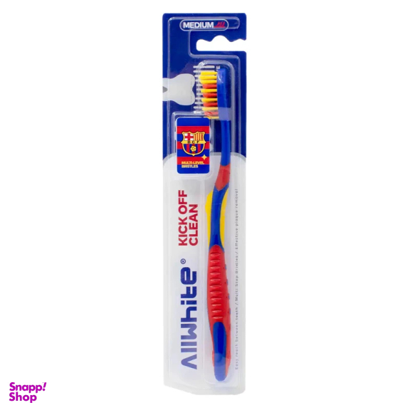 مسواک آل وایت مدل Kick Off Clean برس متوسط