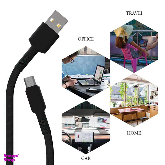 کابل تبدیل USB به microUSB کلومن مدل kd-30 مجموعه 5 عددی