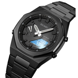 ساعت مچی عقربه‌ ای دیجیتال مردانه اسکمی مدل BKBKWT کد 1816