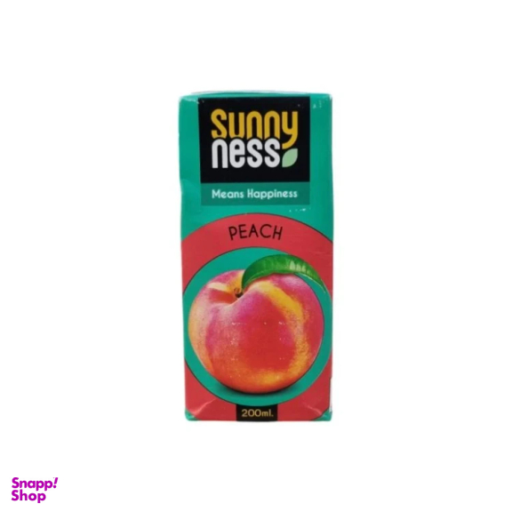 آبمیوه هلو سانی نس حجم 200 میلی لیتر