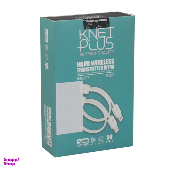 دانگل بی سیم انتقال تصویر HDMI کی نت پلاس مدل KP-WT40