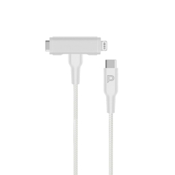 کابل شارژ Type-C به لایتنینگ و Type-C پاورولوژی مدل Pcab007