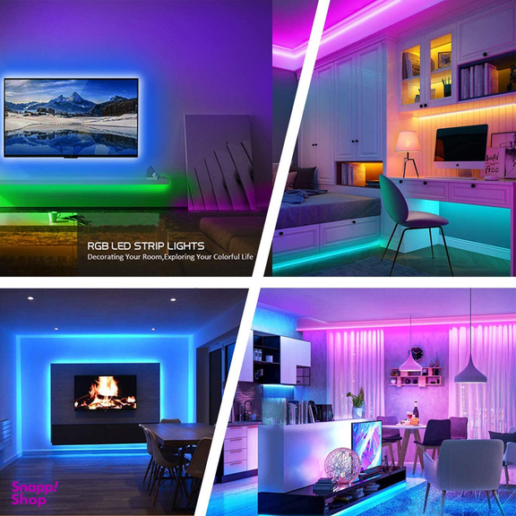 ریسه ال ای دی مدل As plus RGB44 key طول 5 متر