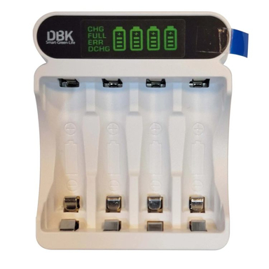 شارژر باتری 4 شیار قلمی/نیم‌ قلمی دی بی کی مدل C9023L