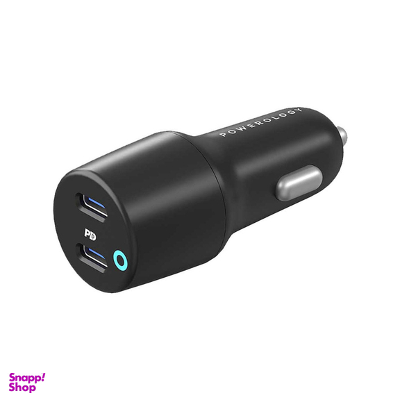 شارژر فندکی 45W پاورولوجی مدل PCCSR006