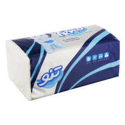 دستمال کاغذی 250 برگ تنو کد 001 بسته 3 عددی