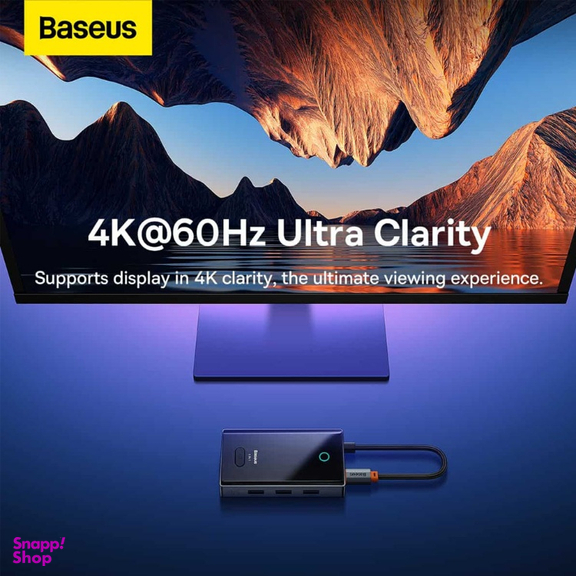 هاب 6 پورت Type-C بیسوس مدل BS-OH078