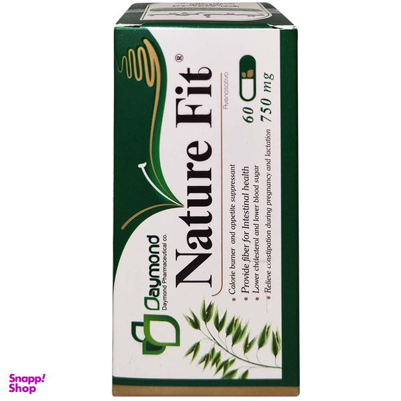 کپسول نیچرفیت داروسازی دیموند بسته 60 عددی