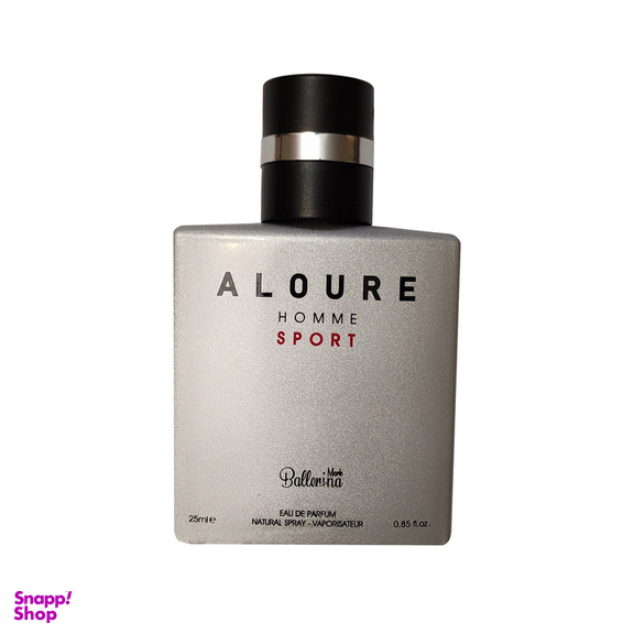 عطر جیبی مردانه بالرینا مدل ALOURE SPORT حجم 25 میلی‌لیتر