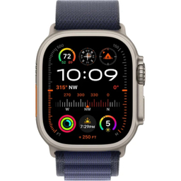 ساعت هوشمند اپل مدل 2024 Ultra 2 Natural Titanium Case Alpine Loop 49mm