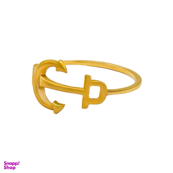 انگشتر طلا 18 عیار زنانه گلد گالری لیبرا مدل لنگر سایز 55