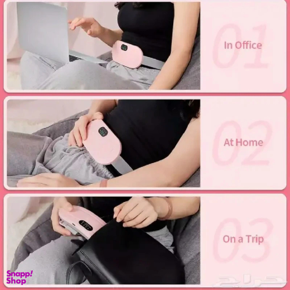 ماساژور قاعدگی و شکم مدل MDHL-PINK