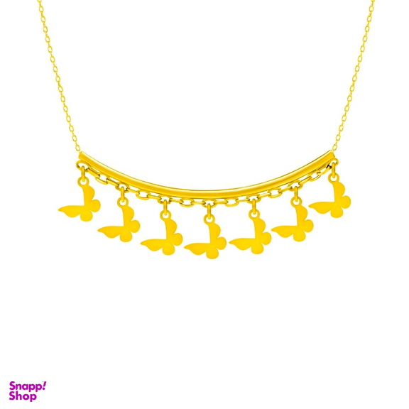 گردنبند طلا 18 عیار زنانه اقلیمه کد GT1030.2.02