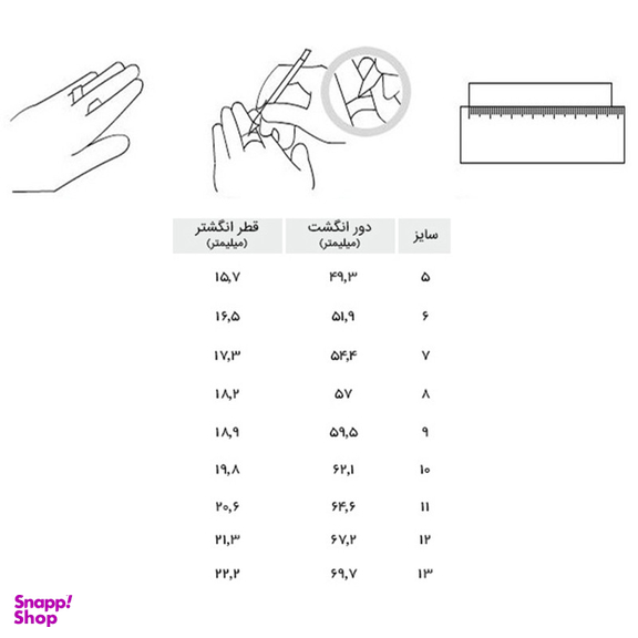 انگشتر زنانه مانچو مدل نگین دار روسی کد R028