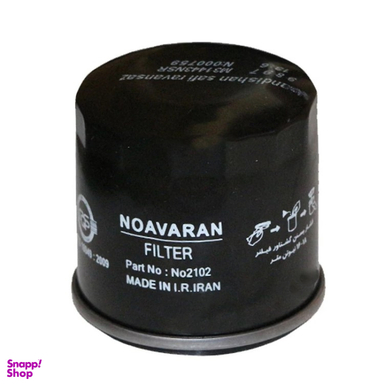 فیلتر روغن خودرو نوآوران مدل NO2102 مناسب تیبا