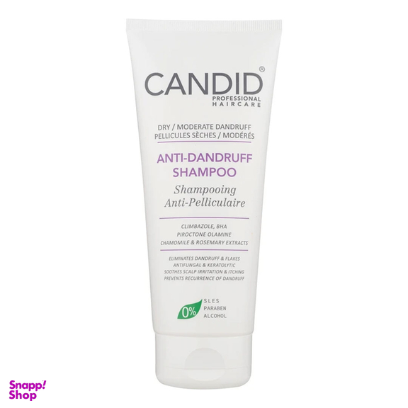 شامپو ضد شوره کاندید مدل Anti Dandruff مناسب موهای خشک و ملایم حجم 200 میلی لیتر