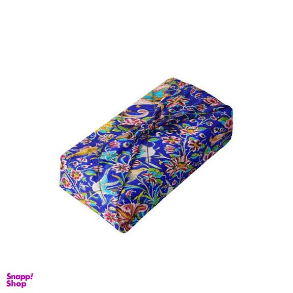 کاغذ کادو ترمه طراحان ایده مدل کاشی گل و مرغ کد TRM515