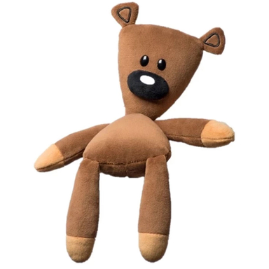 عروسک طرح خرس مستربین مدل تدی کد JIMI110 ارتفاع 31 سانتی‌ متر