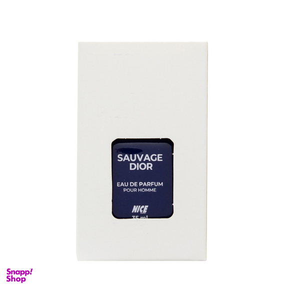 عطر جیبی مردانه نایس پاپت مدل Sauvage Dior حجم 35 میلی لیتر