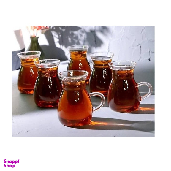 فنجان آرو مدل بوروسیلیکات کد 1843 بسته 6 عددی