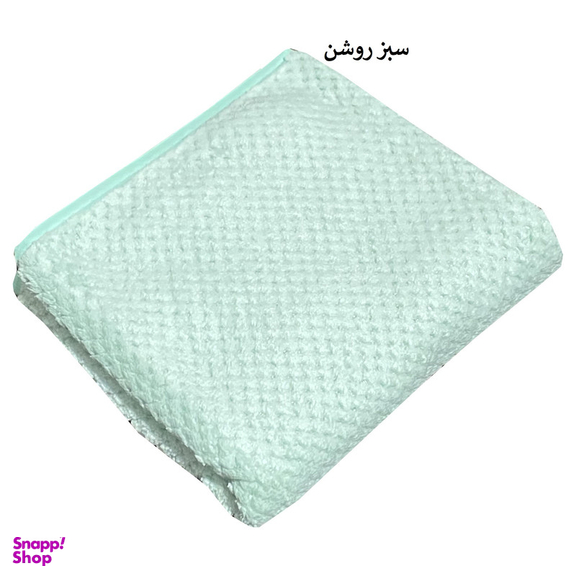 حوله دستی شایسته مدل نسترن سایز 35×75 سانتی متر