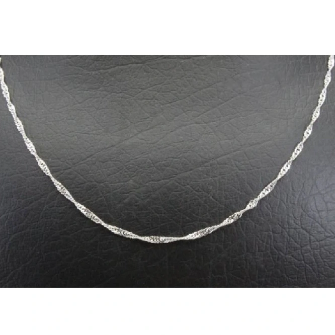 زنجیر نقره زنانه گیرا مدل دیسکو G0178-45