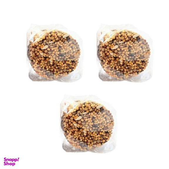 تشویقی پرنده الی مدل مخلوط عسلی کد 1007 بسته 3 عددی