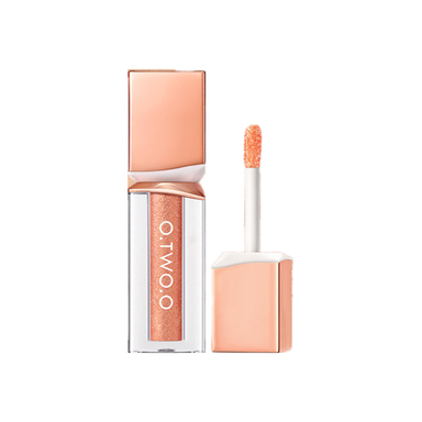 سایه چشم مایع او تو او رنگ E02 Coral glitter