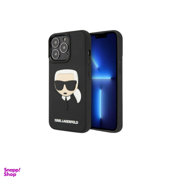 قاب گوشی موبایل 3D مدل کارل لاگرفلد مناسب اپل iPhone 14 Pro Max