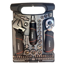 ست ابزار کبالت مدل STUBBY RATCHET مجموعه 40 عددی