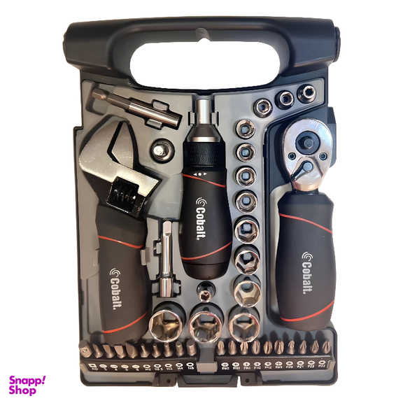ست ابزار کبالت مدل STUBBY RATCHET مجموعه 40 عددی