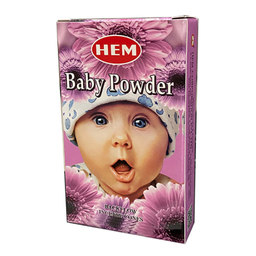 عود آبشاری هم مدل پودر بچه کد Baby Powder-01 بسته 10 عددی