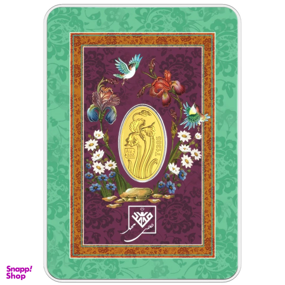 شمش طلا 24 عیار طلای محمد مدل گل زنبق Zep