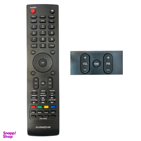 ریموت کنترل تلویزیون دوو مدل DAEWOO-HOME
