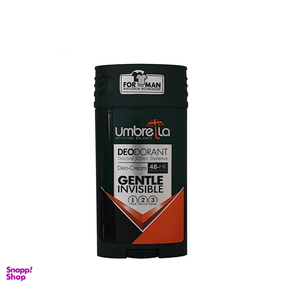 استیک ضد تعریق مردانه آمبرلا مدل Gentle Invisible حجم 90 میلی لیتر