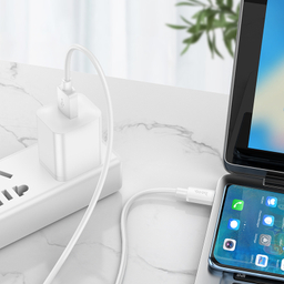 کابل شارژ 100 وات Type-C هوکو مول X96 طول 1 متر