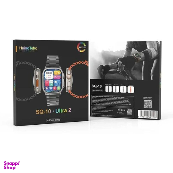 ساعت هوشمند هاینو تکو مدل SQ-10 Ultra 2 به همراه 3 بند اضافه