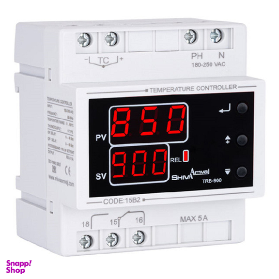 ترموستات کنترلر دما شیوا امواج مدل TRB-900 کد 15B2 بسته 3 عددی