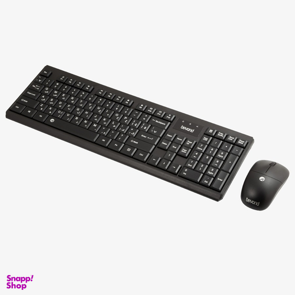ماوس و کیبورد بی سیم بیاند مدل BMK-8105RF دارای حروف فارسی