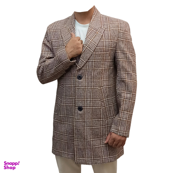 پالتو مردانه طرح چهارخانه کد M3