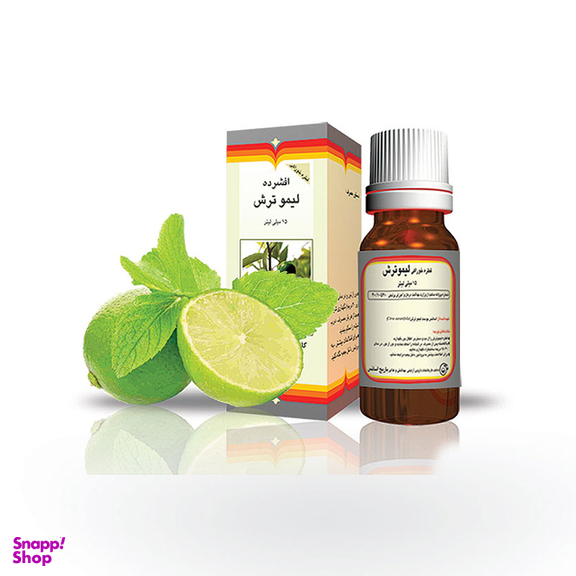 قطره خوراکی فشرده باریج اسانس با طعم لیمو ترش حجم 15 میلی لیتر